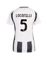 Juventus Manuel Locatelli #5 Hjemmedrakt Dame 2024-25 Korte ermer